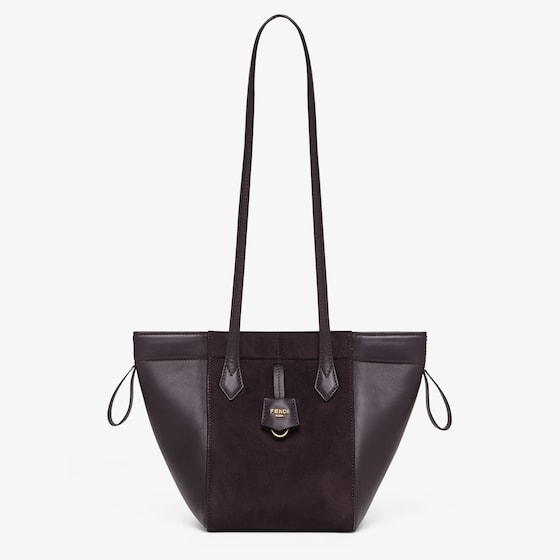 Fendi Origami Mini Transformable Suede and Leather Mini Bag - Image 2